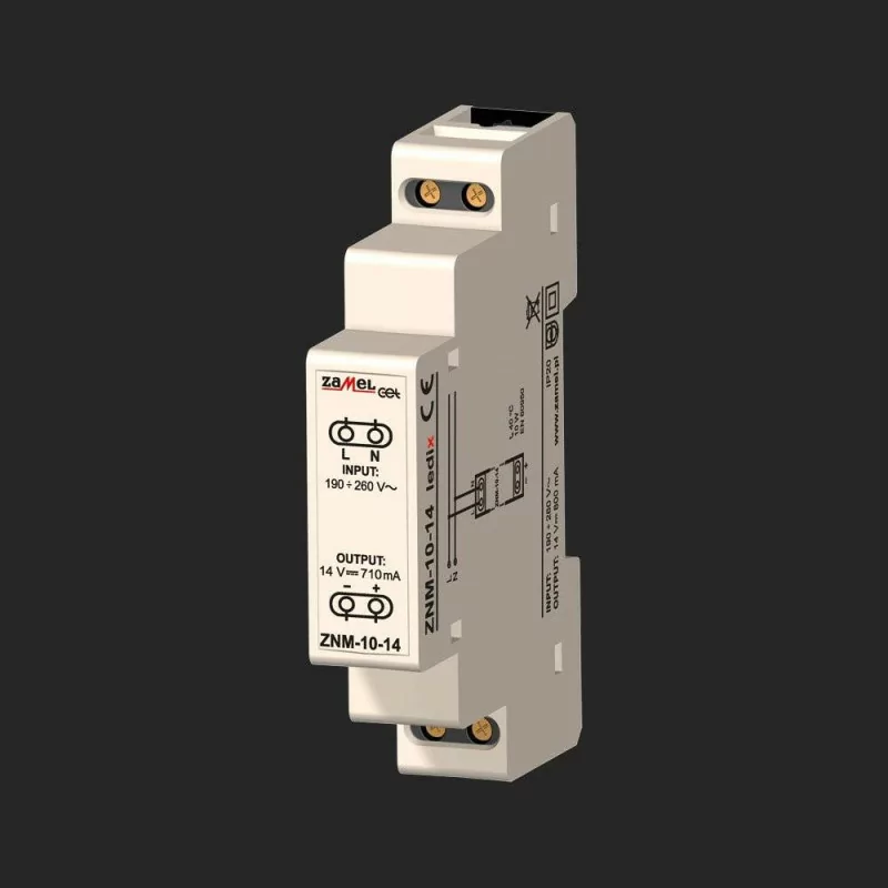 LEDIX ZNM-10-14 Zasilacz modułowy 14V DC/10W