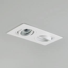 Spot semi-encastré, Ascoli Recessed, blanc, Ø8cm, H12,2cm - Astro Lighting  - Luminaires Nedgis