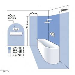 ASTRO ANTON 1106001/6/7 glass wall lamp for the bathroom IP44