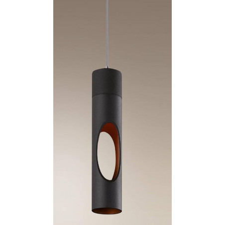 Hanging lamp GOLDEN LED 1x5W P0176 black