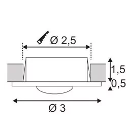 SLV Luminaire Dekled 112242