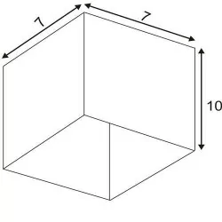 SLV ALTRA DICE CL-1 151511/4, 1002216 ceiling lamp