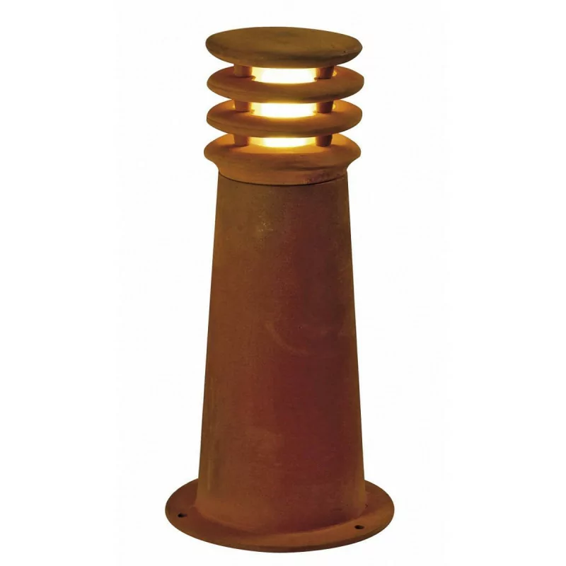 SLV RUSTY 40/70 E27 round garden lamp