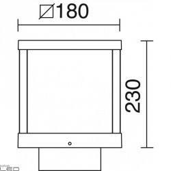 Bollard DOPO ARLEN IP65 LED COB 12W