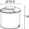 Oprawa wpuszczana IP67 DOPO MARTINA LED 7W 4000K 12,5cm