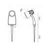 Floodlight IP65 DOPO GERONIMO GU10 230V