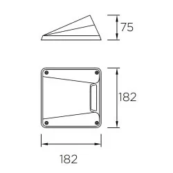 LEDS-C4 REXEL LED 4,3W lampa IP67