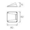 LEDS-C4 REXEL LED 4,3W lampa IP67