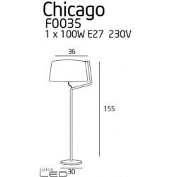 MAXlight CHICAGO F0037 Floor lamp