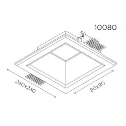 BPM Lighting ORIONIS 10080