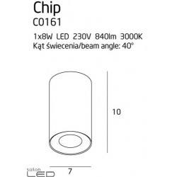 Maxlight CHIP Plafon C160, C161