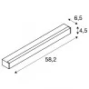 SLV SIGHT 60 LED 1001283, 1001284 lampa ścienna