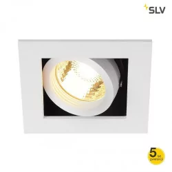 SLV KADUX 11551 single QPAR 51 white, black 230V