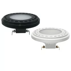 Żarówka LED AR111 9W ciepła, naturalna 120°