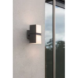 LUTEC CUBA Outdoor LED wall lamp