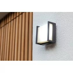 LUTEC QUBO Outdoor LED wall lamp