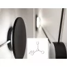 AQFORM MAXI POINT round LED 230V spider wall lamp on the cable