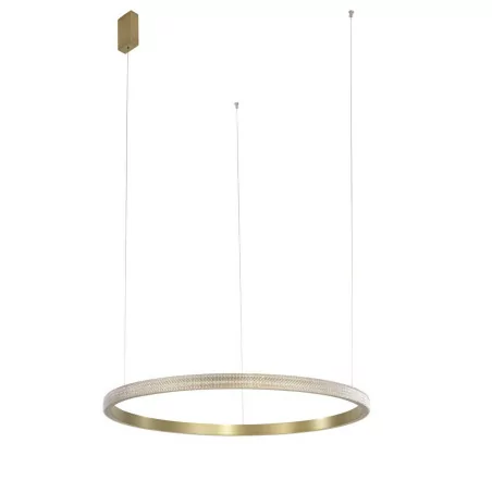 LUCES PAINE LE41732 wisząca lampa LED mosiądz antyczny 85cm