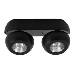LUCES MALAMBO LE42453 wall lamp black 2x5W