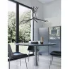 LUCES CEUTA LE41602 czarna lampa wisząca LED średnica 50cm
