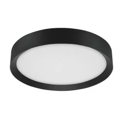 LUCES ALAVA LE41549 plafon LED 55cm czarny, brązowy