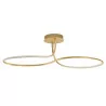 LUCES MOCOA LE41688/90 LED ceiling lamp 102cm white, gold