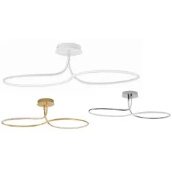 LUCES MOCOA LE41688/90 LED ceiling lamp 102cm white, gold