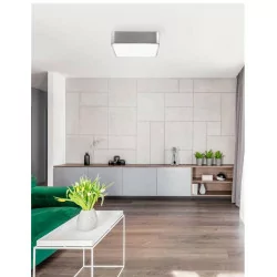 LUCES HUELVA LE42048 square ceiling E27 white, black