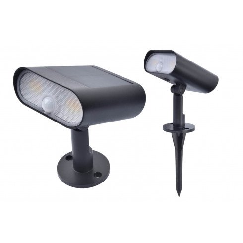 LUTEC GINBO Garden lamp LED with battery 7W with solar