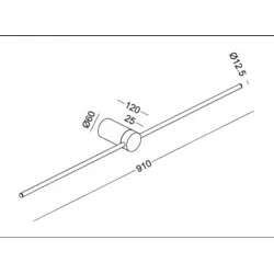 Kinkiet LED ELKIM WAND 467