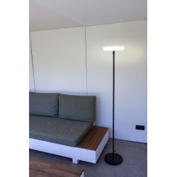 LUTEC GOLETA outdoor lamp LED black wall/ceiling IP44