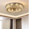 STELLA crystal ceiling lamp 60/80cm, exclusive gold, chrome ceiling lamp