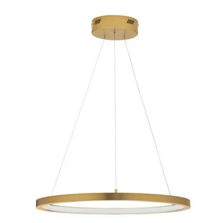 LUCES IRUN LE43299, LE43302/5 pendant LED lamp 60cm gold