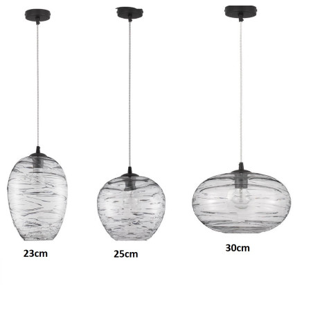 LUCES BAMBU LE43418/9/20 lampa wisząca 12W