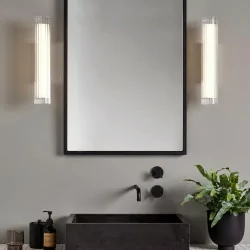 ASTRO io 420 wall lamp, 3 colors, ideal for a bathroom or hallway