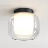 Astro Aquina Ceiling 240 lampa sufitowa czarna/chrom IP44