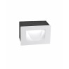 LUCES TARTAGAL LE71444/5 rectangular outdoor lamp, gray or white