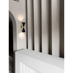 LUCES BALSAS LE43699 elegant wall lamp made of metal, 2xG9 bulb