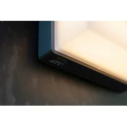 LUTEC ZELNA HYBRID outdoor wall lamp, perfect for the terrace, LED 9W IP44