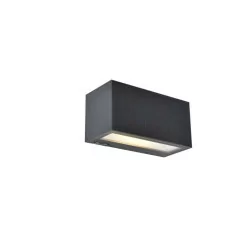 LUTEC INKA HYBRID outdoor LED wall lamp 3000K, perfect for the garden IP44