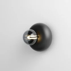 AQFORM KLIVA E27 surface-mounted 47042 4 colors black, white, gold, gray