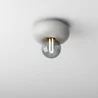 AQFORM KLIVA E27 surface-mounted 47042 4 colors black, white, gold, gray