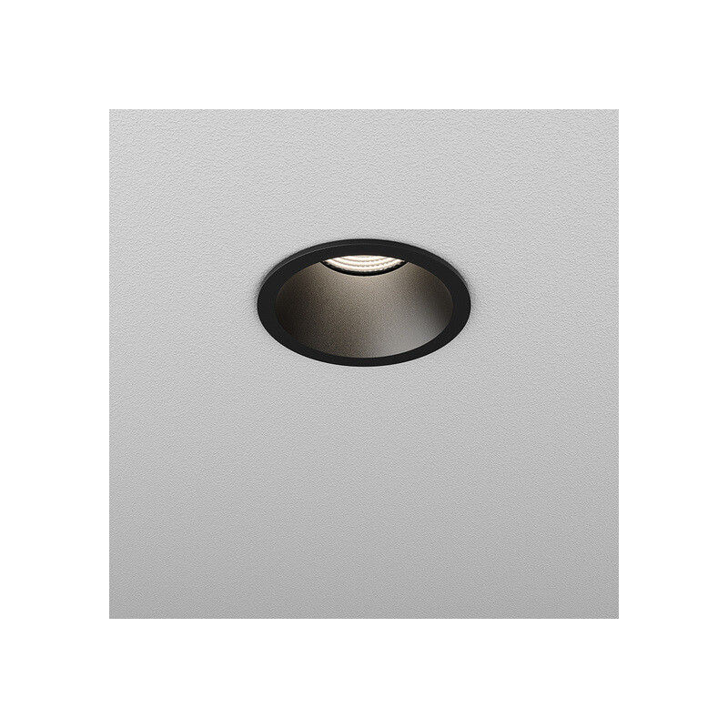 AQFORM HOLLOW LED recessed 38051 IP44 8.5W 78mm black, white