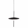MAXlight Cone P0554/5 LED hanging lamp, black, elegant design