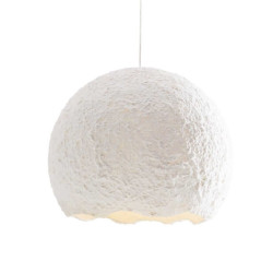 MAXlight Nest P0539 small white ball hanging lamp, E27 bulb