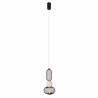 MAXLIGHT Bora P0591/2 LED hanging lamp black + gold, white balls