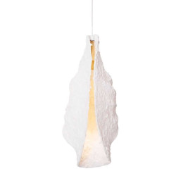 MAXlight Concha P0540 LED hanging lamp made of metal and paper pulp