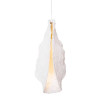 MAXlight Concha P0540 LED hanging lamp made of metal and paper pulp