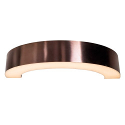 MAXlight Lotus LED wall lamp metal/acrylic gold/brown 3-year warranty