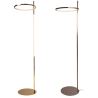 Maxlight Lozanna F0050, F0061 floor lamp gold, brown LED 3000K